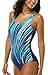 CharmLeaks Women's Swimming suit Bathing Suit Swimming suits Takini Halter X-Large, Blue