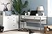 South Shore 1-Door Office Storage Unit with File Drawer, Pure White