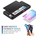 Vofolen Case Wallet Card Slot Holder Dual Layer Protective Shell Shock Absorbing Tough Bumper Cover Black