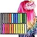Hair Chalk Set, Kyerivs 24 Color Temporary Hair Pastels For Kids Hair Dyeing Party and Cosplay DIY, Works on All Hair Colors (24 pcs)