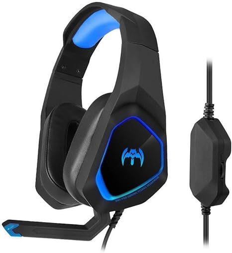 Amazon Co Jp ノイズキャンセリング7 1サラウンドサウンド 快適で耐久性のあるヘッドホン有線ヘッドセット7 1サラウンドサウンドゲーミングヘッドホンゲーミングエレガントなブルーノイズリダクションヘッドホン B0101 ホーム キッチン