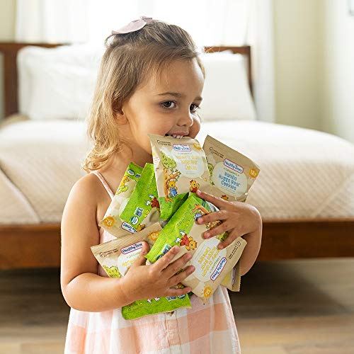 Healthy Times Organic Hugga Bear Snack Pack Cookies for Kids, Vanilla & Honey Graham Variety Pack | For Toddlers, 12 Months and Older | 1 Oz. Bag, 24 Count - Thumbnail 6