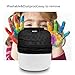 AIOZX for 2 Pack Homepod Smart Speaker Carrying Case Skin Pouch Sleeve,Anti-Scratch Dust Proof Protective Cover (White+Deep Black)