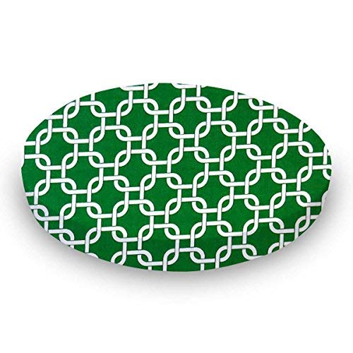 Cotton Sheetworld B0785rc65s 100 Stokke Crib 47 Green Percale Links Made Fitted Usa 26 Sheet Fits Sleepi In Oval X 並行輸入品 シーツ 新作入荷 Www Pushcv Com