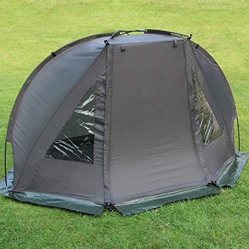 Ausla Outdoor-Angelzelt, leichtes wasserdichtes winddichtes Zelt, 1~2 Personen Zelt, 215 x 121 x 118 cm – Bild 6