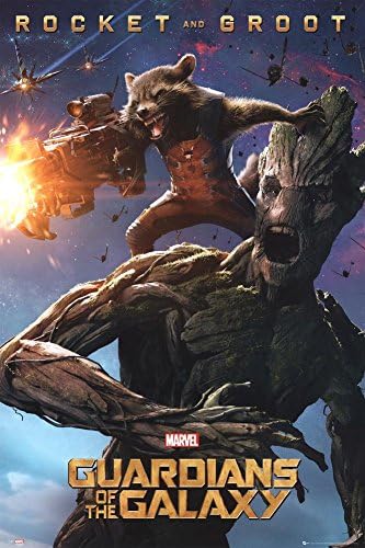 Guardians Of The Galaxy - Rocket &amp; Groot Poster 24 x 36in