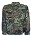 Miltec German Army Flecktarn Camouflage Field Shirt, XXL-Regular
