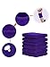 WILLBOND 6 Pack Wrist Sweatbands Sports Wristbands for Football Basketball, Running Athletic Sports
