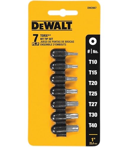 【tkdt】ALBIT/GW-1B DEWALT Hex Bit Set, 9-Piece (DW2068) : Amazon.ca: Tools