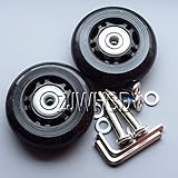 Luggage Suitcase Replacement Wheels OD 60mm (2.36