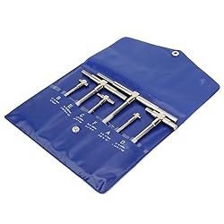 Telescoping Gage Set, 6Pcs Telescopic Gauge 8-150mm