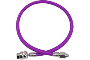 XS Scuba Miflex DS (Dual Swivel) LP Hoses - Purple