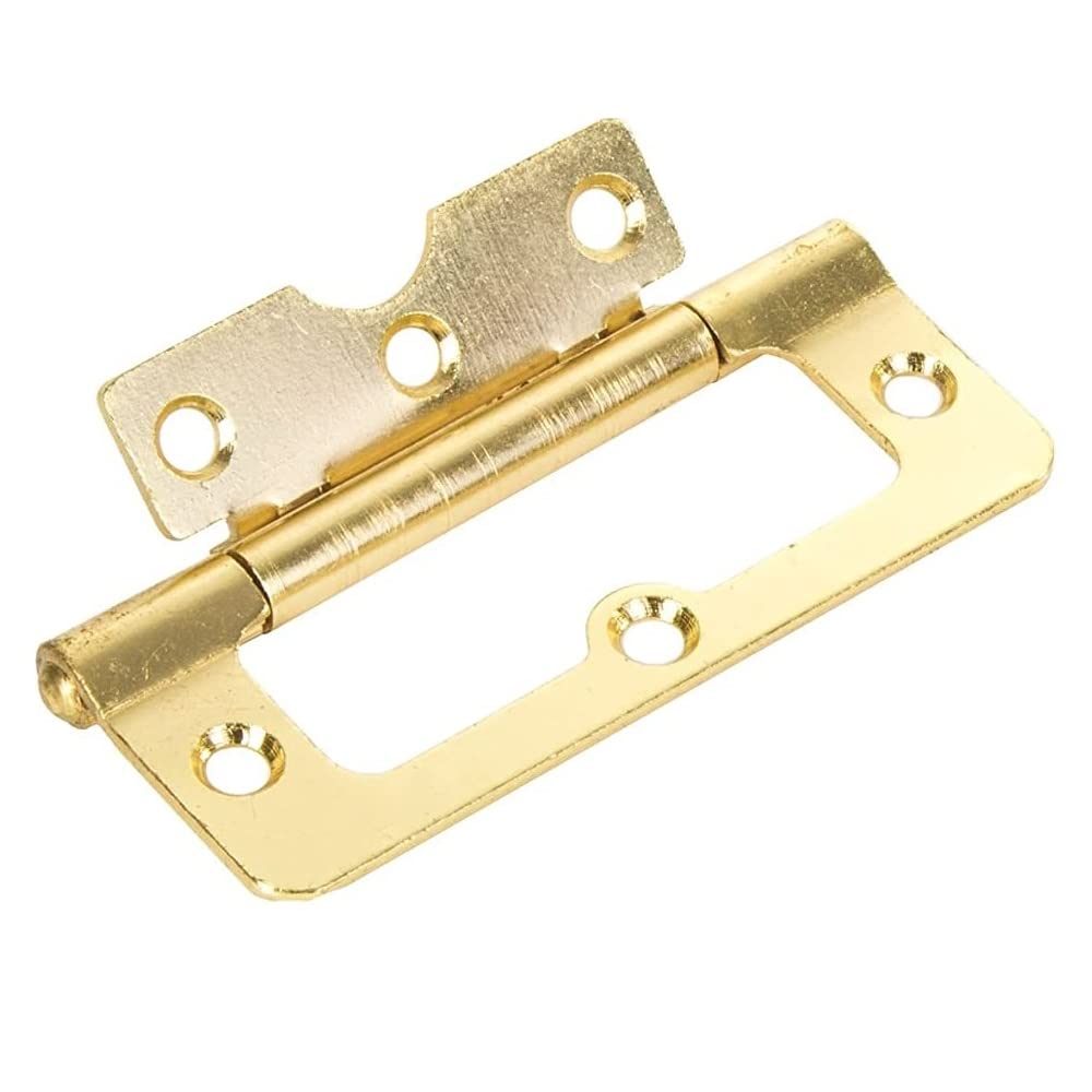 Merriway BH07700 Flush Hurling Hinge, Gold