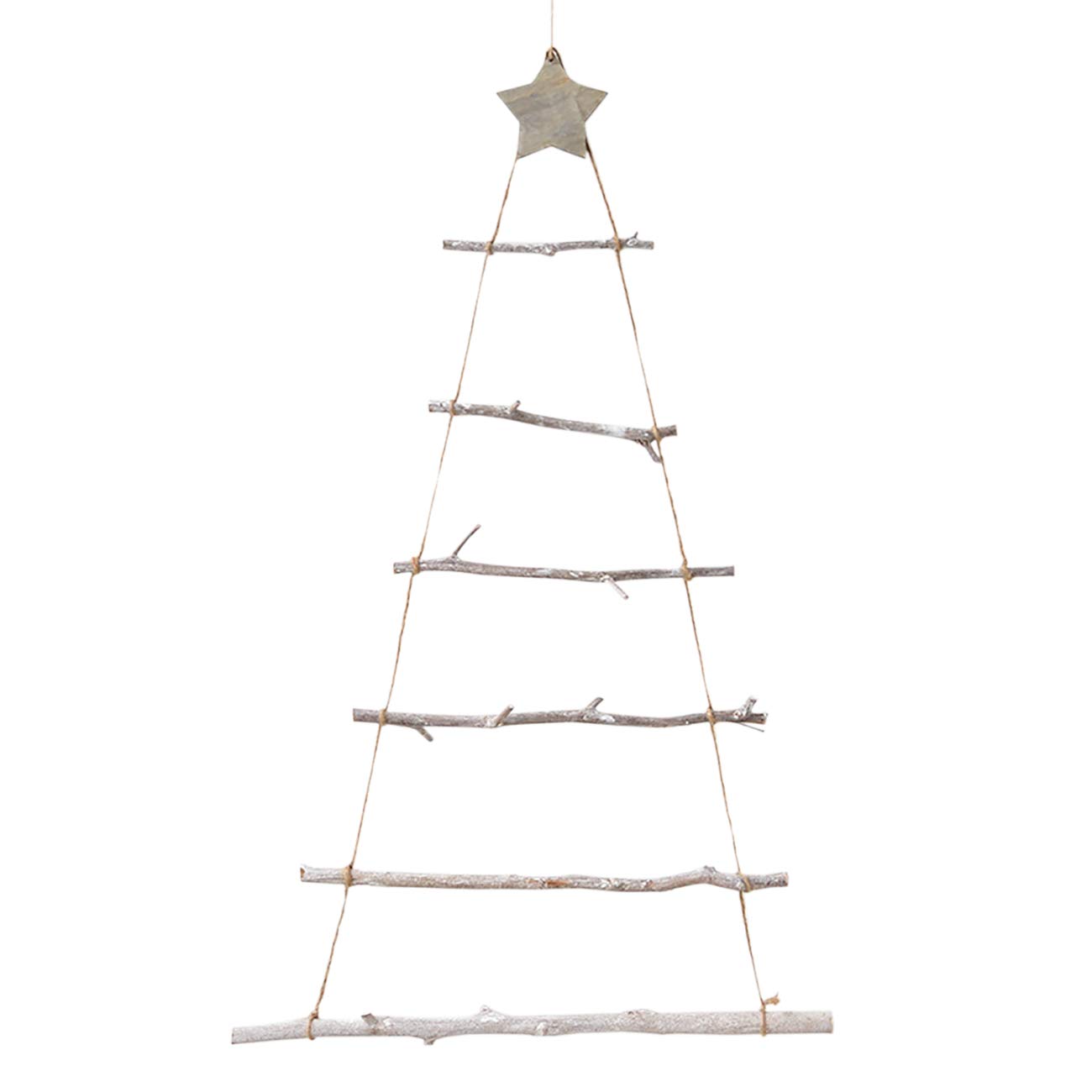 Shiyiup Albero Di Natale Creativo In Legno Ciondolo Da Parete Fai Da Te Decorazione A