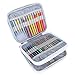 Teamoy Organizer Case for Interchangeable Circular Knitting Needles, Crochet Hooks and Knitting Accessories, Keep All in Place and Easy to Carry, Cats Pink (No Accessories Included)