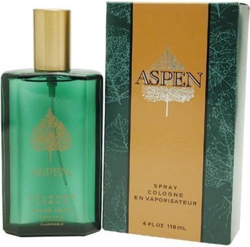 Aspen for Men By Coty Cologne 4.0 Oz New in Box Great Gift Fast Shipping