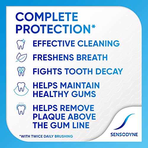 Sensodyne Complete Protection Sensitive Toothpaste For Gingivitis