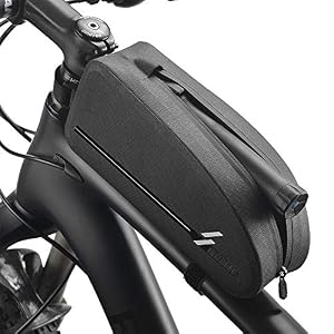 auvstar Bike Frame Bag,Waterproof Bicycle Front Top Tube Pouch, Large Capacity Bicycle Crossbar Frame Bag,Cycling Tools…