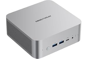 MINISFORUM AI X1-255 Mini PC AMD Ryzen 7 255 (8C/16T, up to 4,9 GHz), 32 GB DDR5 RAM 1 TB M.2 SSD,HDMI/DP/USB4 (4K@120 Hz), Dual Speaker/DMIC,USB-A X 3, 2.5G LAN, Wi-Fi 7/BT5.4
