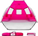 Beach Tent Umbrella Shade and Shelter – Transforms into Large Changing Tent [96