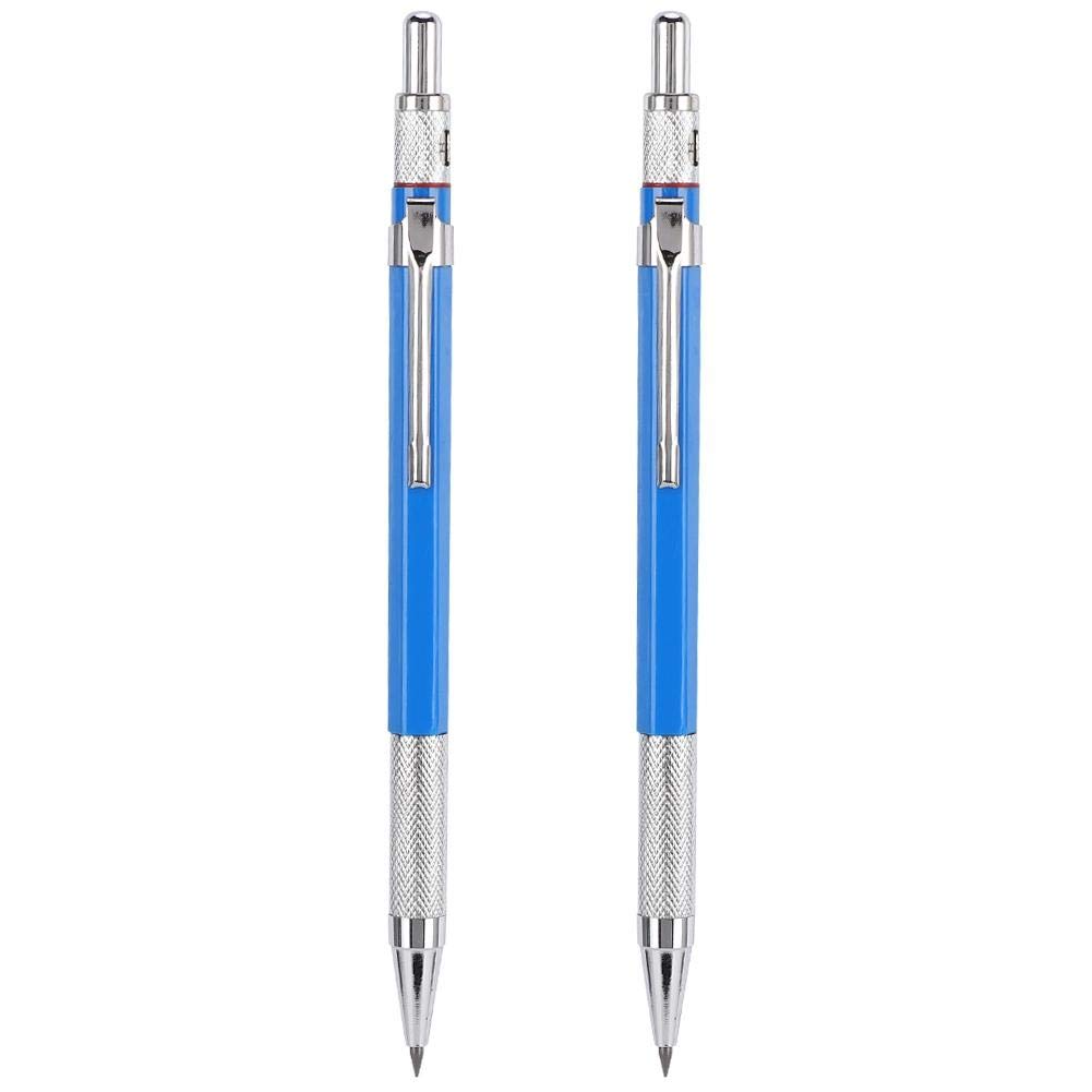 Mechanical Pencil, Metal 2.0MM Lead Holder for Drawing Design Proofing Writing Sketching Art School Office Home Use