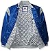 STARTER NHL Toronto Maple Leafs Men's The Enforcer Retro Satin Jacket, X-Large, Blue