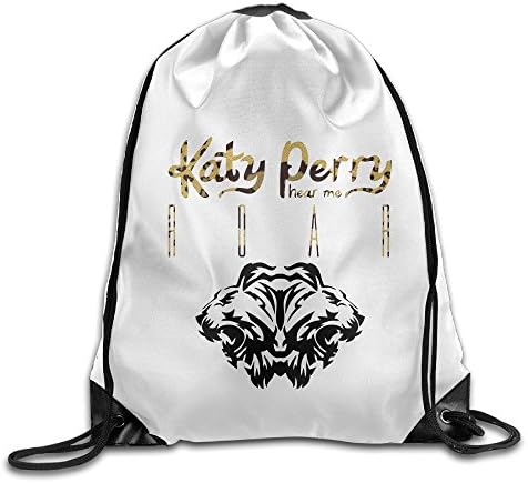 SAXON13 Unisex Lovely Katy Perry Hear Me Drawstring Travel Bag