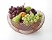 Nifty Small Copper Decorative Mesh Bowl – Modern Metal Fruit Basket, Lightweight Double Walled Design, Kitchen Counter Organizer, Decorative Home Decor Storage Holder