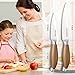 Kitchen Knives 2-piece Set, SANJIANKER 5-inch Utility Knife and 3.5-inch Paring Knife with Ergonomic Handle, Kitchen knife made with German High Carbon Stainless Steel