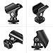 Andoer 19mm Microphone Mic Clip Holder with Hot Shoe & 1/4