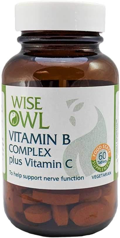 Wise OwlVitamin B Complex Plus Vitamin C (120 caps)
