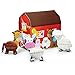 Farmhouse Fun Party Supplies Decorations Supply Pack - Hanging Cutouts, Banner, and Centerpiece