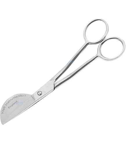 Applique Duckbill Embroidery Scissors - 5" Premium German Steel, Razor Sharp Tips For Sewing - View #3