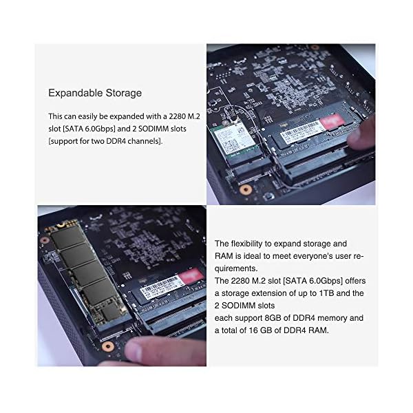 MINIX-NEO-J50C-4-Max-8G-DDR4-240GB-SSD-Intel-Pentium-Silver-Mini-PC-with-Windows-10-Pro-64-bit-Dual-Band-Wi-FiGigabit-Ethernet4K--60HzTriple-DisplayUSB-CAuto-Power-OnVesa-Mount MINIX NEO J50C-4 Max, 8G DDR4 240GB SSD Intel Pentium Silver Mini PC with Windows 10 Pro (64-bit) [Dual-Band Wi-Fi…