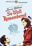 SO WELL REMEMBERED / (B AND W FULL MOD MONO)       image