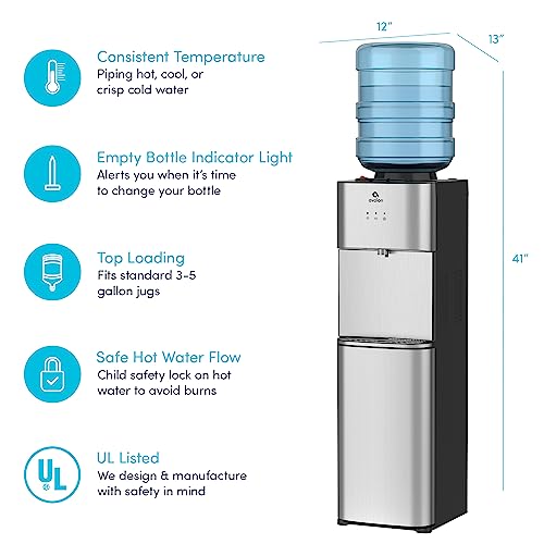 Avalon A10 Top Loading Water Cooler Dispenser, 3 Temperature, Child