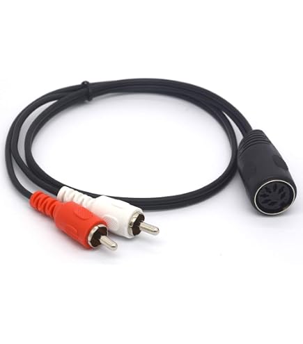 Bleu 5 RCA femelle vers 2 prises RCA mâle Câble adaptateur répartiteur Bleu 5 RCA femelle vers 2 prises RCA mâle Câble adaptateur répartiteur