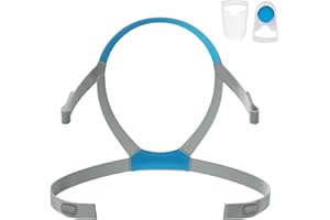 Anzorhal 1 Pack Replacement Headgear for AirFit F40 with Clips-M, Headgear Strap for Airfit F40-Adjustable Better Seal, Standard Medium Size
