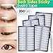 Ultra Invisible Two-sided Sticky Double Eyelid Tape Stickers, Bigger Round Charming Eyes, Instant Eyelid Lift NO Surgery, Perfect for Heavy Saggy, Hooded, Droopy, Uneven, Mono-eyelids