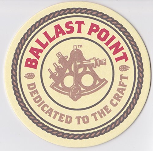 Ballast Point Brewery - 4" X 4" Coaster - Dedicated to the Craft
