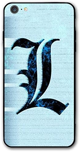 iPhone 6 Plus Case iPhone 6s Plus Case 5.5" Soft Rubber Frame and Hard PC Back Cover Cases (Death-Note-L)
