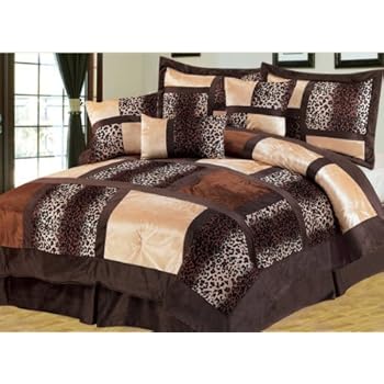 Amazon.com: 7 Pieces Multi Animal print Comforter set