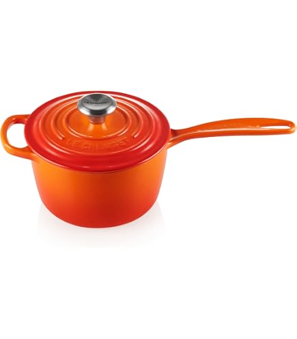 Le Creuset Panela Molheira 18cm Signature Laranja : Amazon.com.br