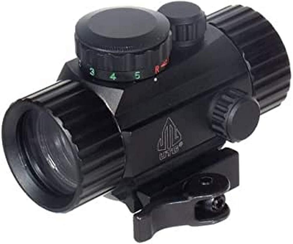 UTG 3.8" ITA Red/Green Circle Dot Sight w/Integral QD Mount : Airsoft Gun Scope Mounts : Sports & Outdoors