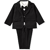 MINIFEIKO Toddler Boys Suit 4Pcs