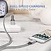 Charging Cable For LG Stylo 5 4 G8 G8X Thinq/Fit Moto G7 G6 Plus Charger Cord Fast Charge,for Motorola Z4 Z3 G8 Supra Play Power,LG V40 V35 V50 V30 Stylo5,Nokia 6.2 7.2 USB Type C Phone Wire 3-3-6-6FT