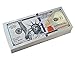 Million Dollars, 25 Bills of Best Real Looking Play Money, Real Size Real Rich Full Color, The #1 Play Money for Education, Props, Gifts & Fun
