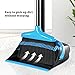 Homemaxs Broom and Dustpan Set, [Newest 2019] Long Handle Broom with Dustpan, Upright Dustpan with Upgrade Combo for Thorough Sweeping, Good Grip Dustpan and Lobby Broom for Pet Hair