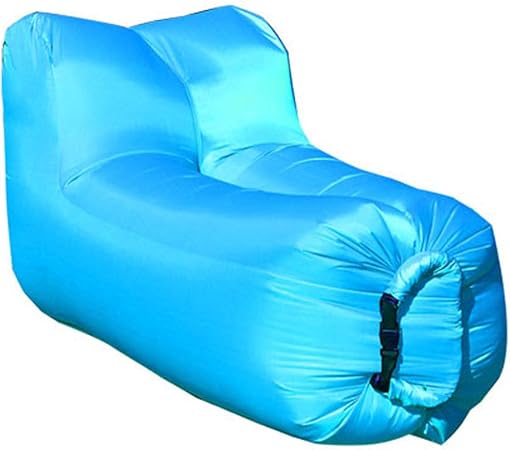 A L Exterieur Gonflable Transat Chaise Air Canape Hamac Schildren Simple Bouche Gonflable Paresseux Personne Loisir Piscine Canape Portable Interieur Sac De Couchage Pour Camping Plage Ou Piscine Amazon Fr Cuisine Maison