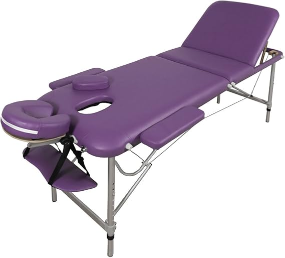 Aluminium Lightweight 11kg 3 Sections Portable Massage Table